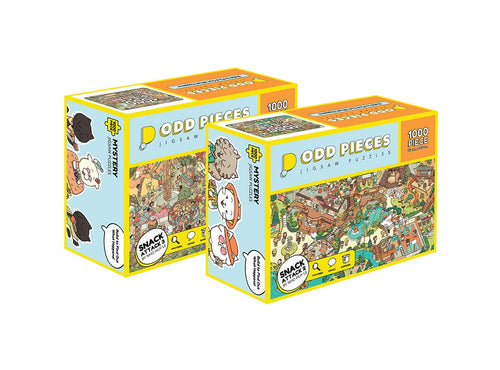 cat dog puzzle world funny