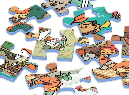 cat dog jigsaw puzzle for family
