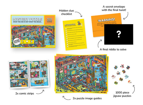 mystery puzzle game