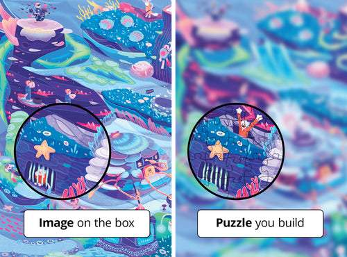 under the sea puzzle theme