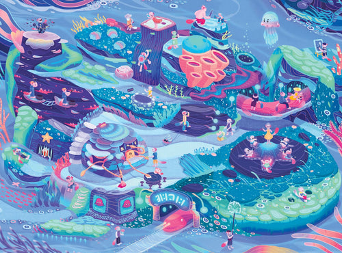 under the sea jigsaw puzzle for adults