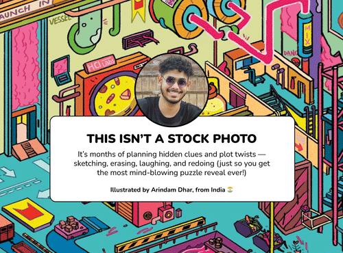 small puzzle company artist