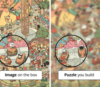 puzzles with scene change