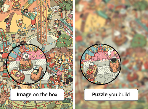 puzzles with scene change