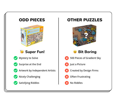 puzzles with hidden stories