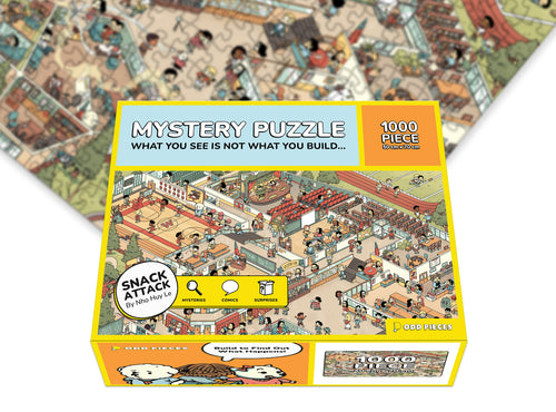 high school themed jigsaw puzzle