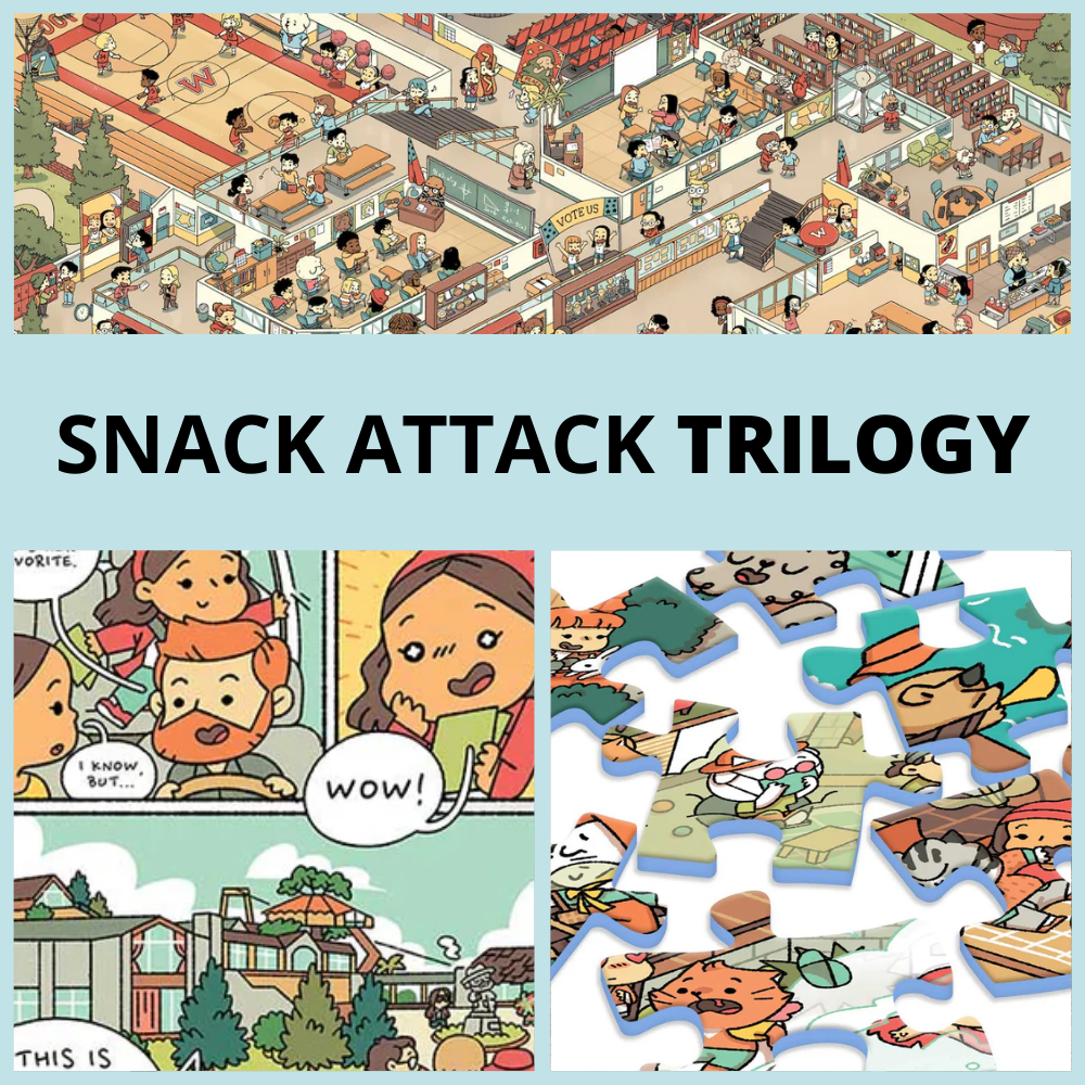 Odd Pieces Snack Attack Trilogy