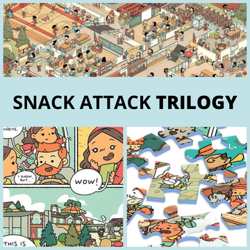 Odd Pieces Snack Attack Trilogy: A Puzzle Series You Can’t Miss