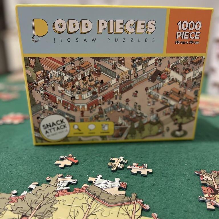 A puzzle with a twist… 🤔🧩🐲 Odd pieces is a fun puzzle game that grabs  you and your friends/family and really make you think. Along with a…