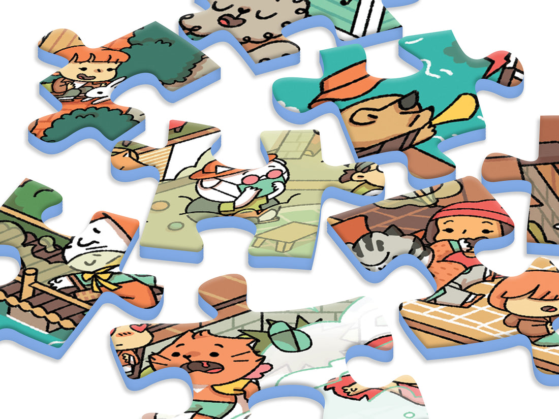 cat dog jigsaw puzzle for family