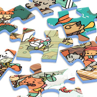 cat dog jigsaw puzzle for family