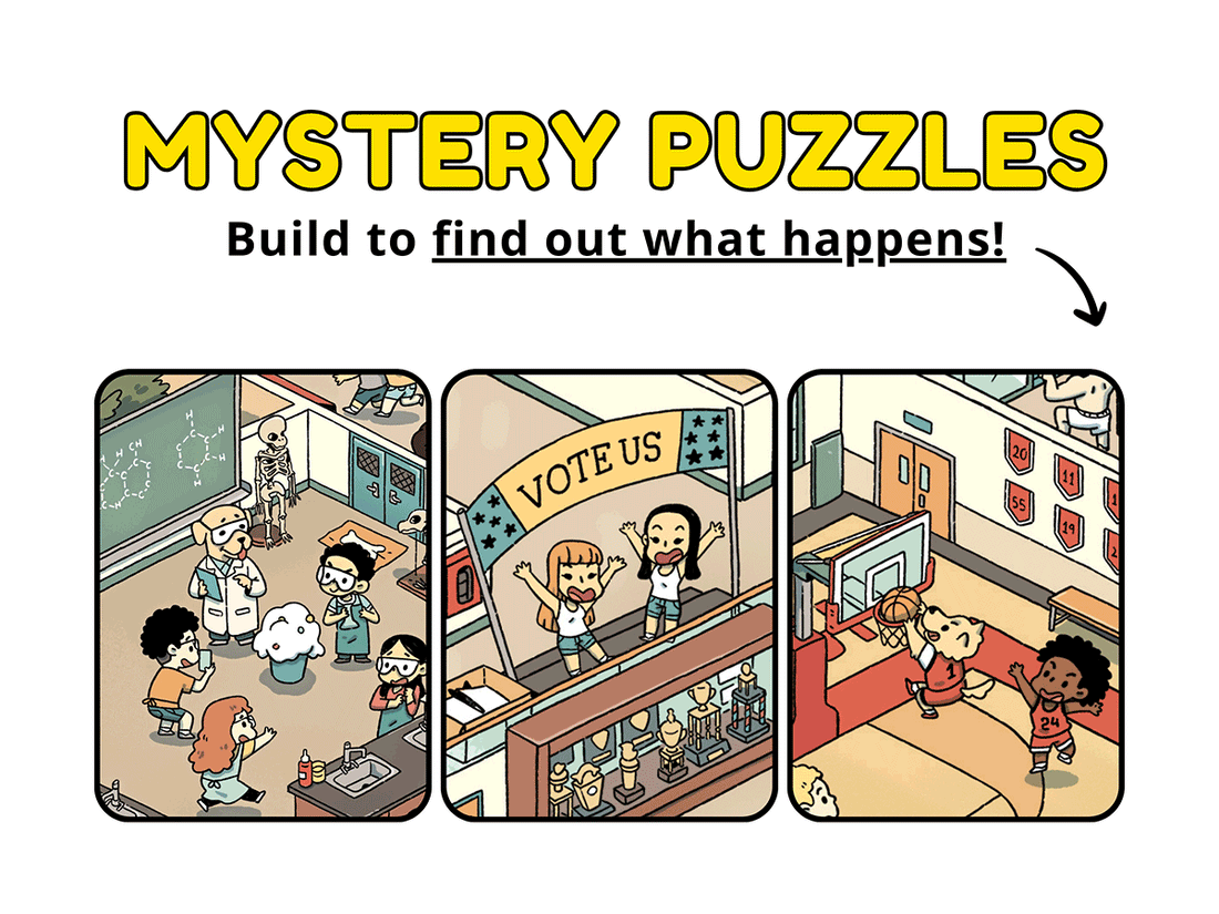 puzzles with a game clue twist wasjig