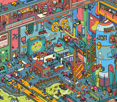 rocket jigsaw puzzle adult