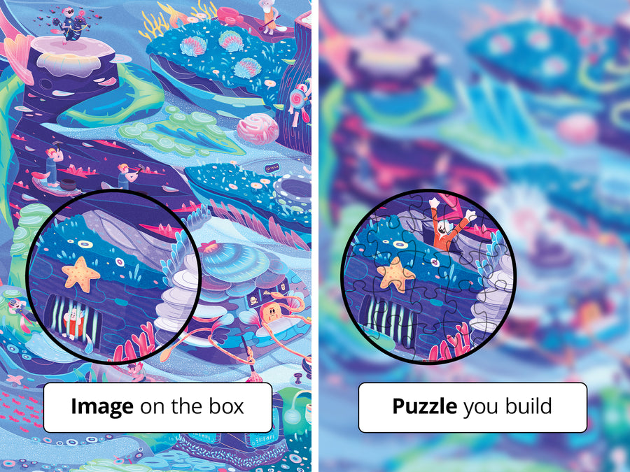 under the sea puzzle theme