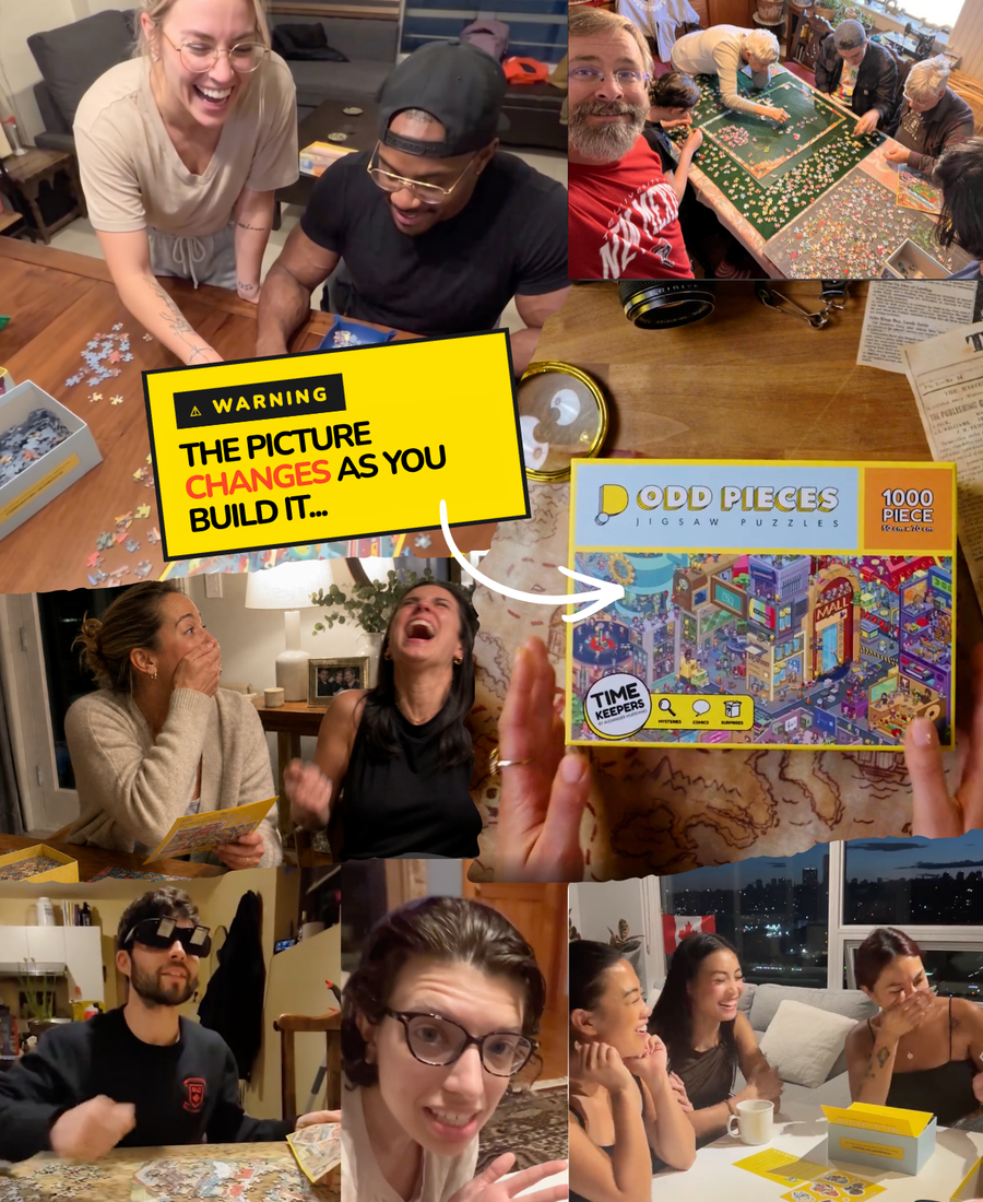 Colourful puzzle bundle collection