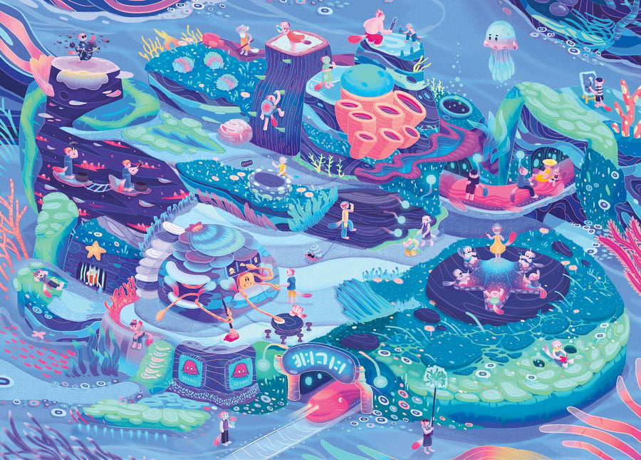 under the sea jigsaw puzzle for adults