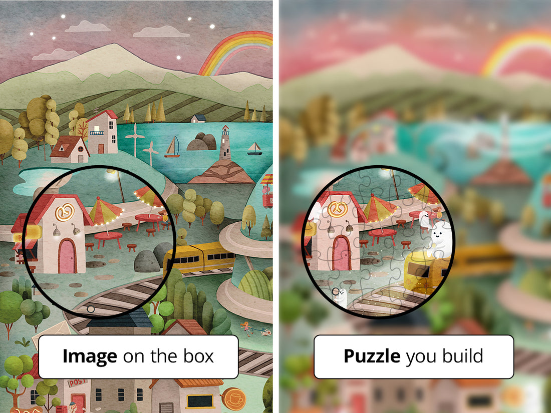 unique jigsaw puzzle date couples