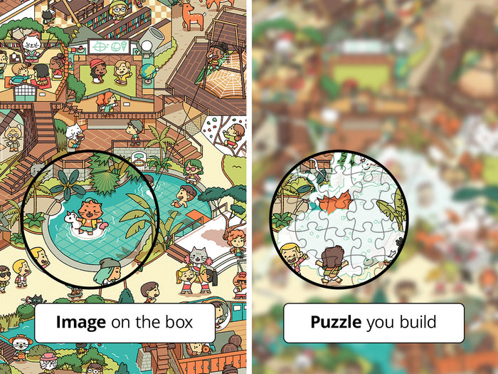 funny cat puzzle