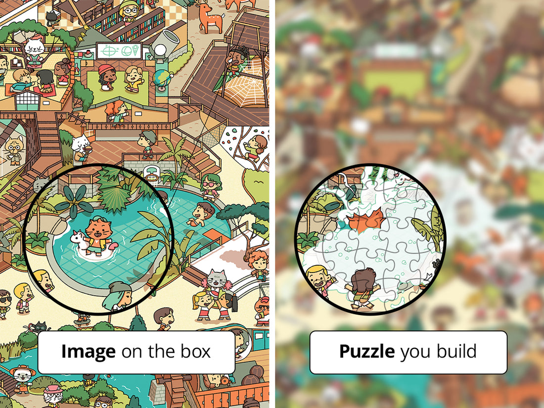 funny cat puzzle