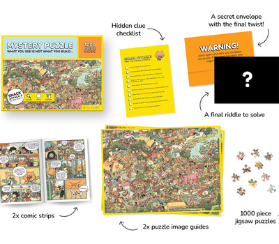 holiday family puzzle