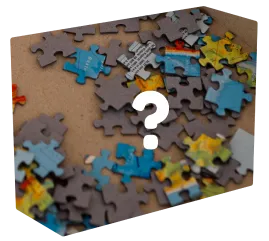 A regular jigsaw puzzle