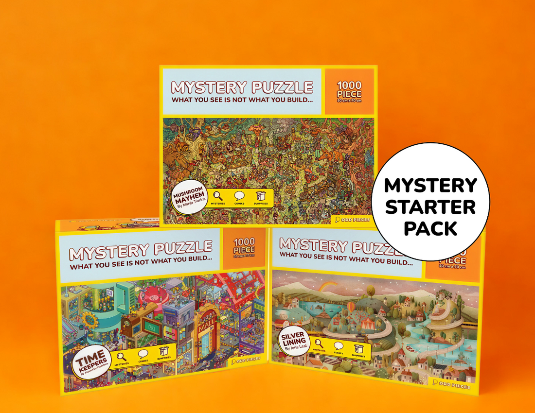 mystery puzzle discount bundle odd pieces